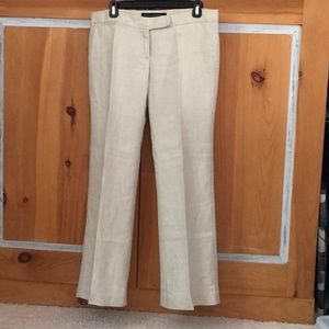French Connection Linen Wide Straight Leg Pants. 6 (Shortened Inseam 29.5”)